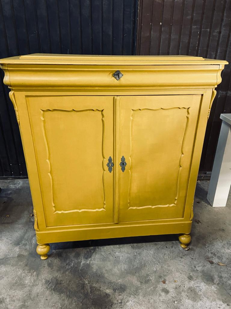 Biedermeier kastje, volledig opgeknapt, Ophalen