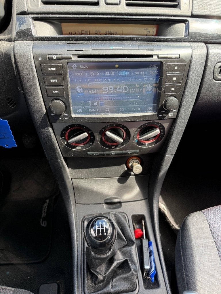 Mazda 3 1.6 S-VT Touring AIRCO NAVI LMV NETTE AUTO RIJDT GOE, Auto's, Mazda, Voorwielaandrijving, Gebruikt, 4 cilinders, 1165 kg