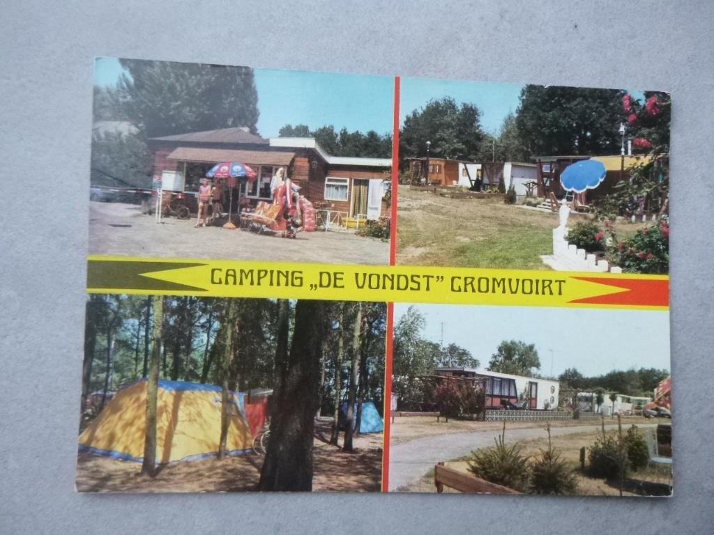 Cromvoirt, camping de Vondst /tent 1977, Verzenden, 1960 tot 1980, Gelopen, Noord-Brabant