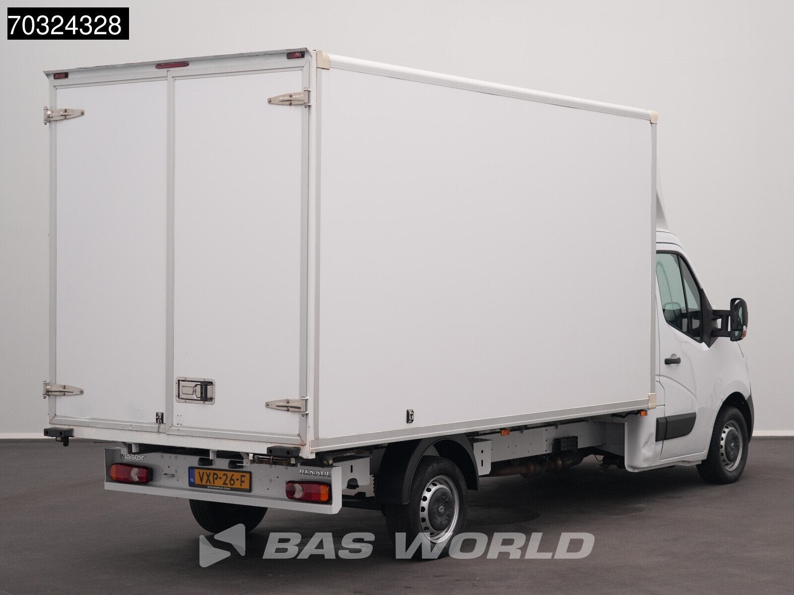 Renault Master 130PK Bakwagen Achterdeuren Airco Cruise Euro, Stof, Gebruikt, Euro 6, 4 cilinders