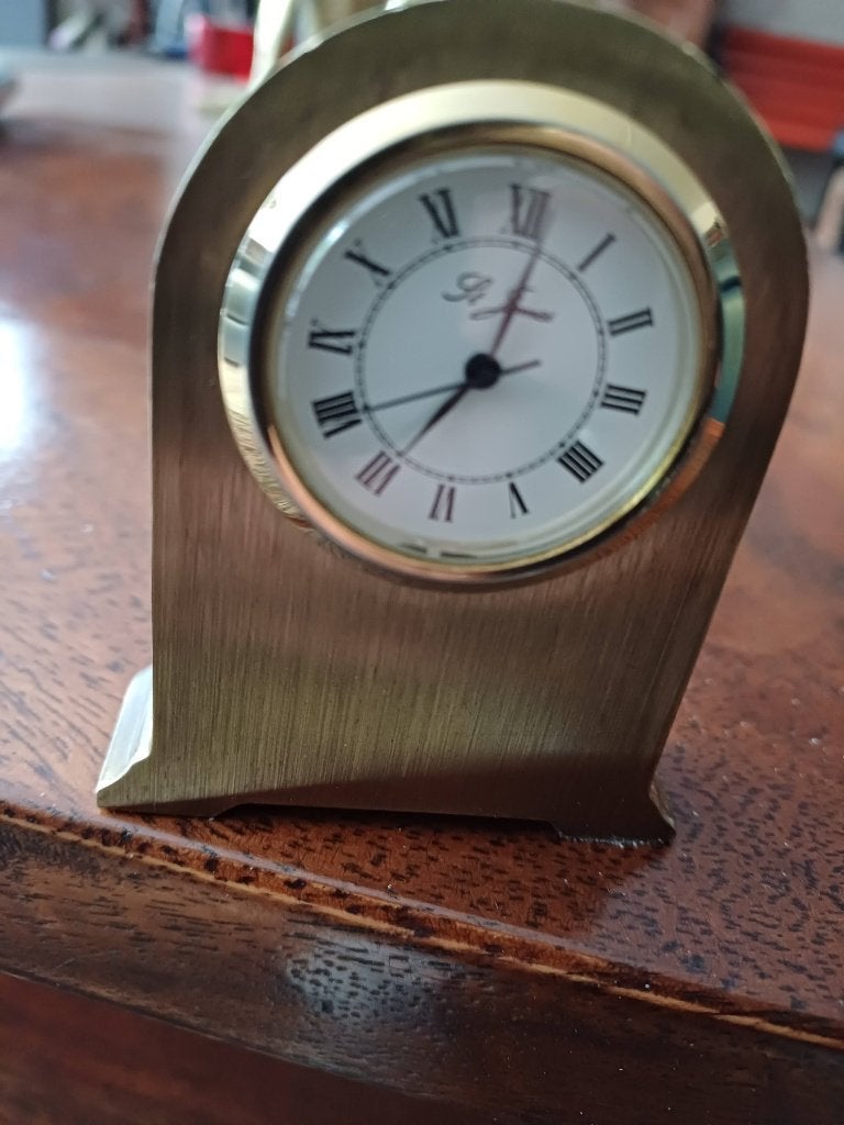 Leuk klein klokje, 7 cm hoog, Antiek en Kunst, Antiek | Klokken, Ophalen
