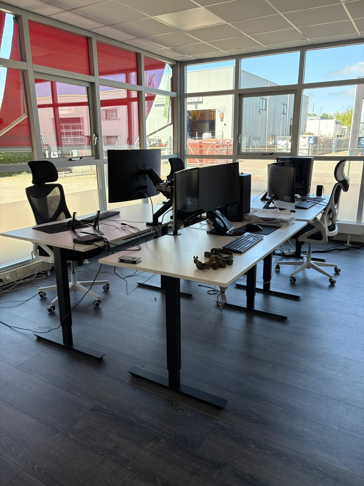 Zit/sta bureaus te koop - nog 2 stuks over, Ophalen of Verzenden