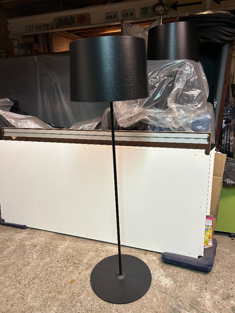 2 Foscarini Twiggy Lettura design vloerlamp lamp zwart 2, Huis en Inrichting, Kunststof, Ophalen of Verzenden, Zo goed als nieuw