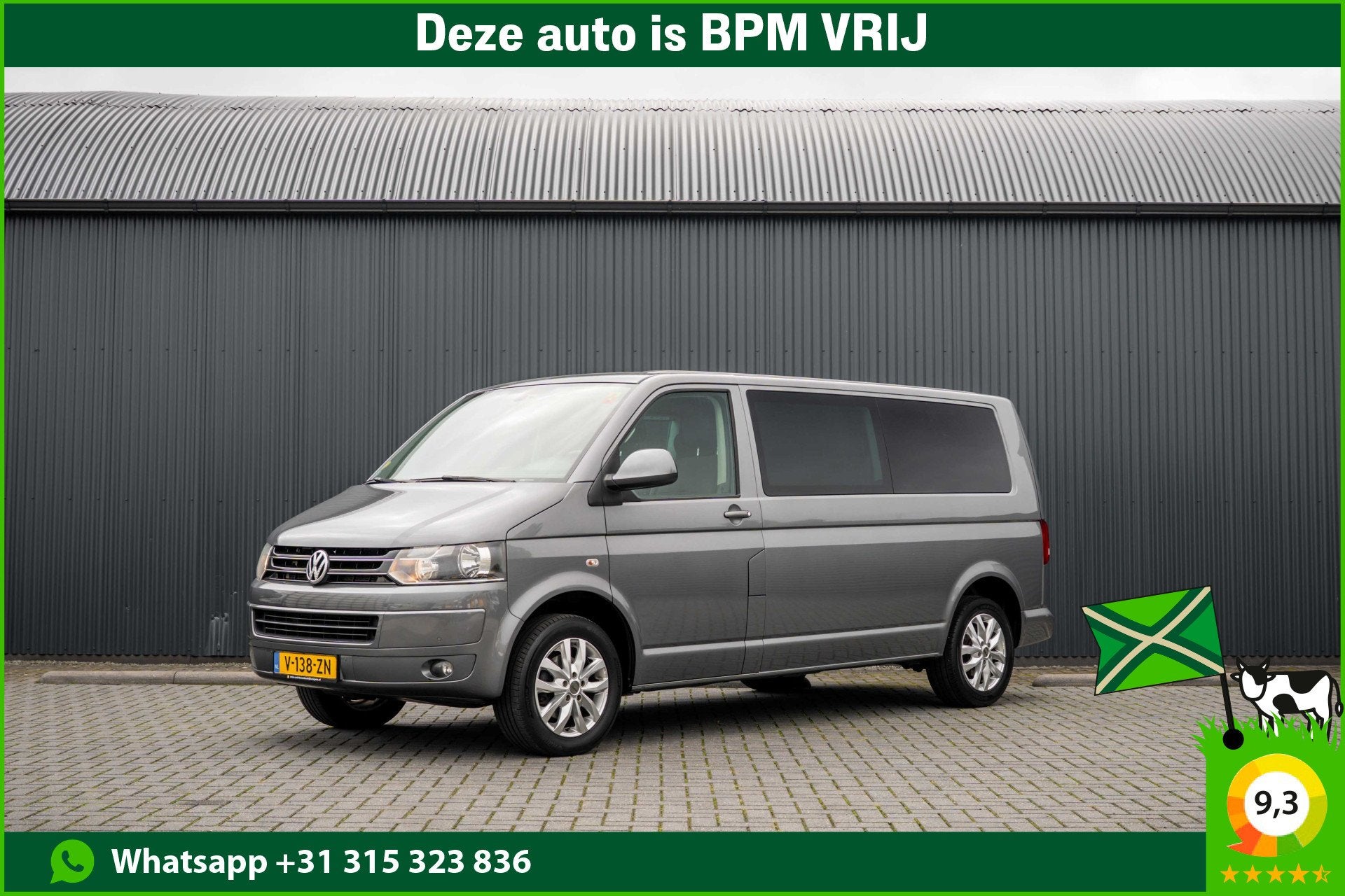 Volkswagen Transporter T5 2.0 TDI L2H1 | Caravelle | Elekt.S, Auto's, 13 km/l, Euro 5, Stof, 4 cilinders