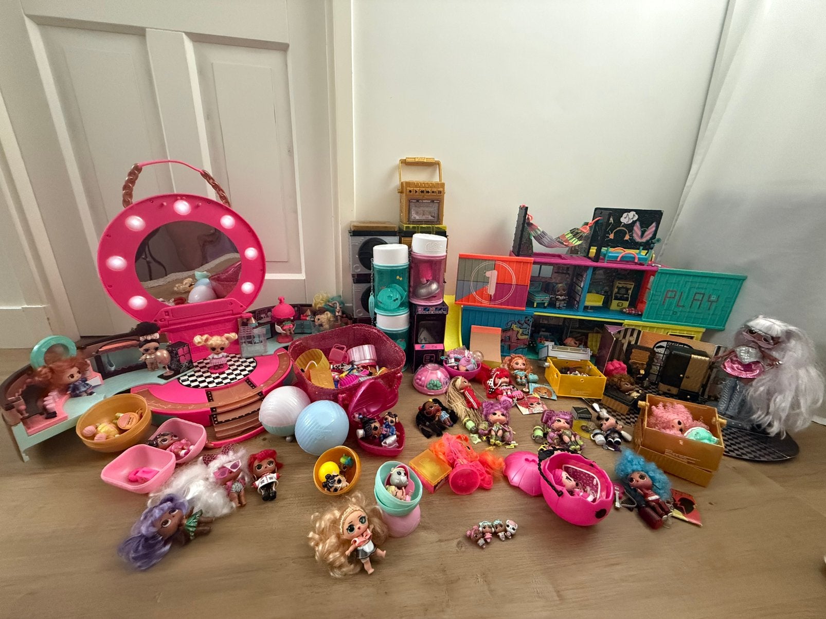 L.O.L surprise pakket, Ophalen of Verzenden, Zo goed als nieuw, Poppenhuis