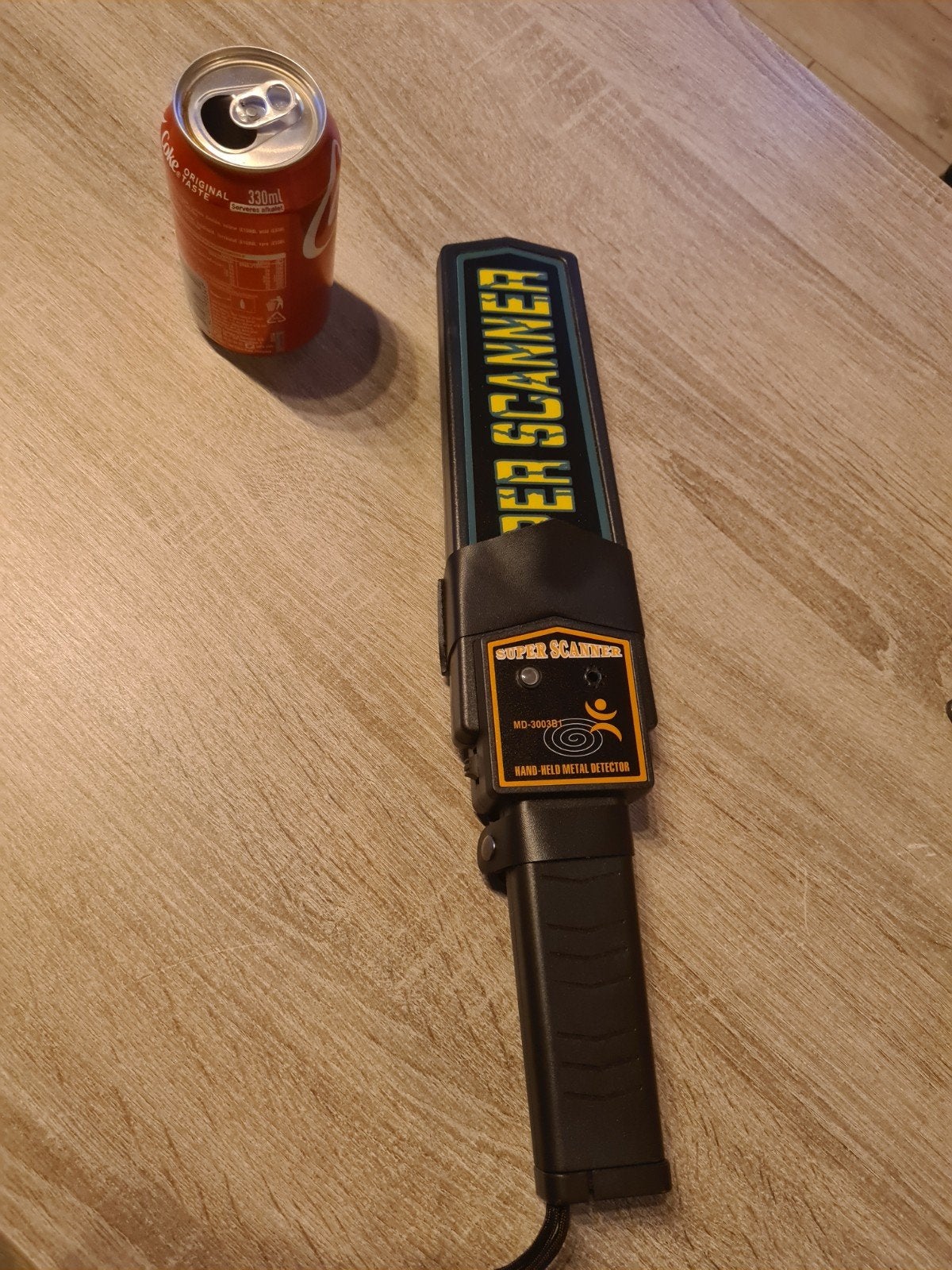 Super Scanner MD-3003BT Handheld Metaaldetector, Ophalen, Zo goed als nieuw, Overige merken