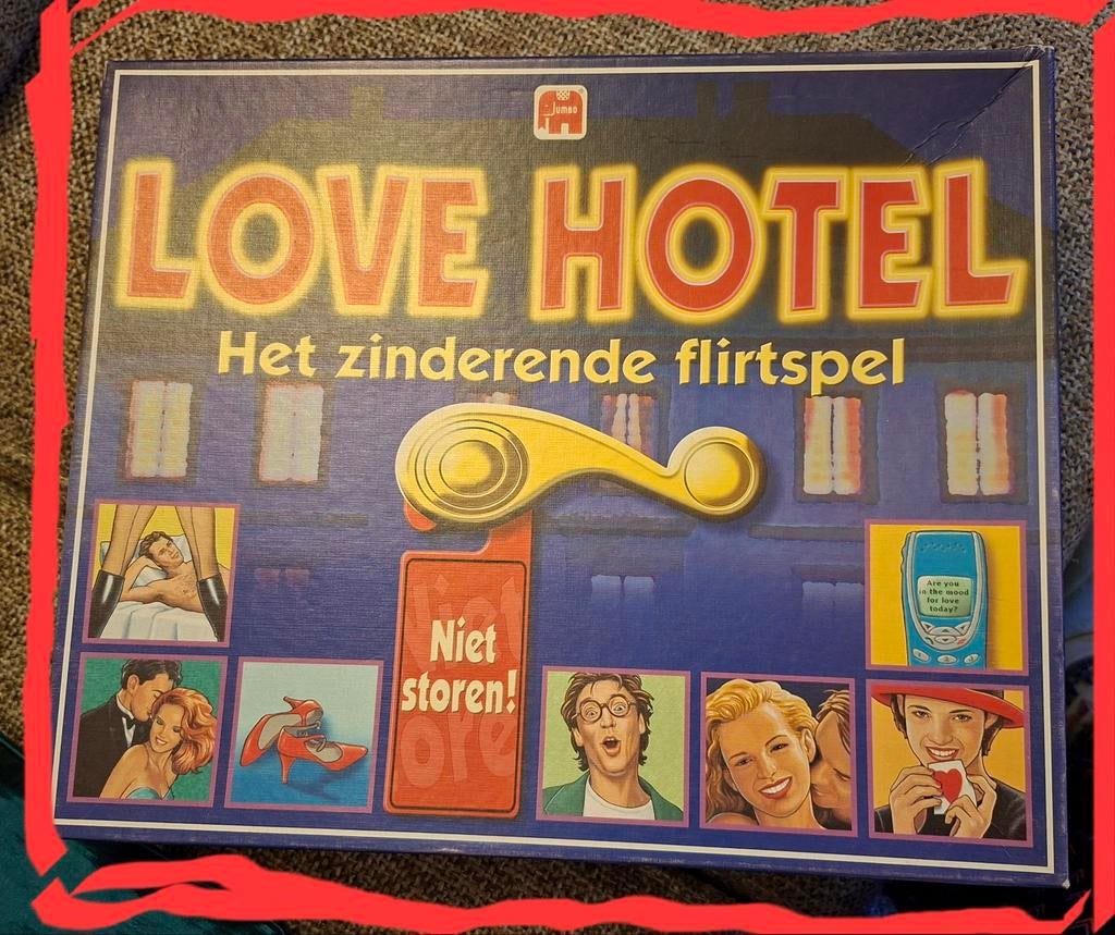 Liefde spel: jumbo love hotel zinderende flirtspel, Ophalen of Verzenden