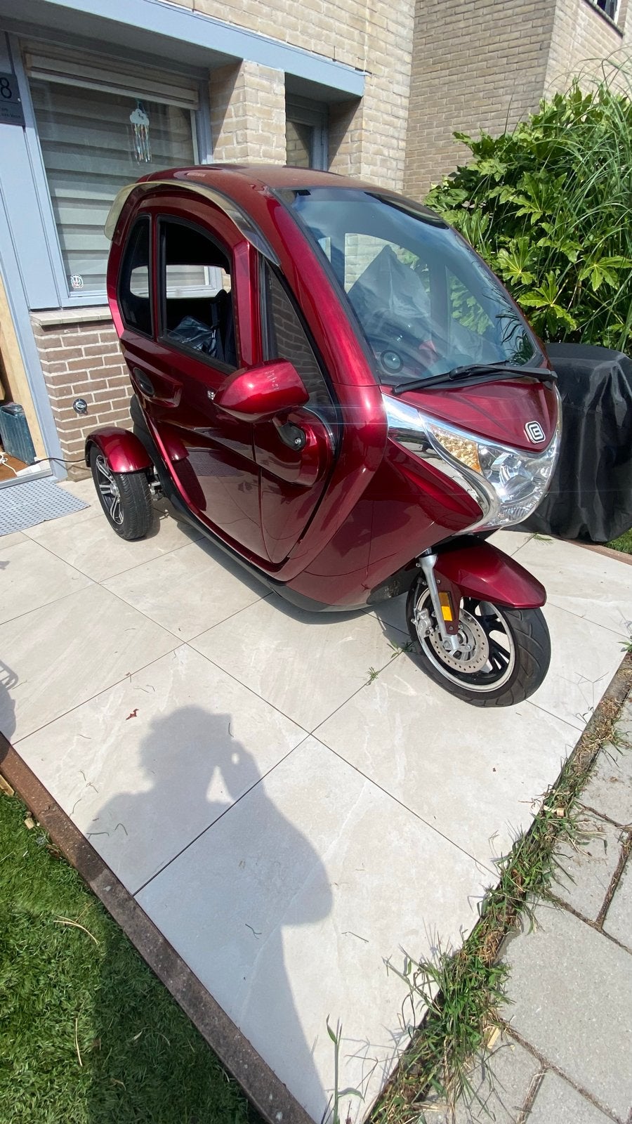Gehandicaptenvoertuig / Scootmobiel overdekt te koop, Diversen, Brommobielen en Scootmobielen, Ophalen, 46 km of meer, Pride, 16 km/u of meer