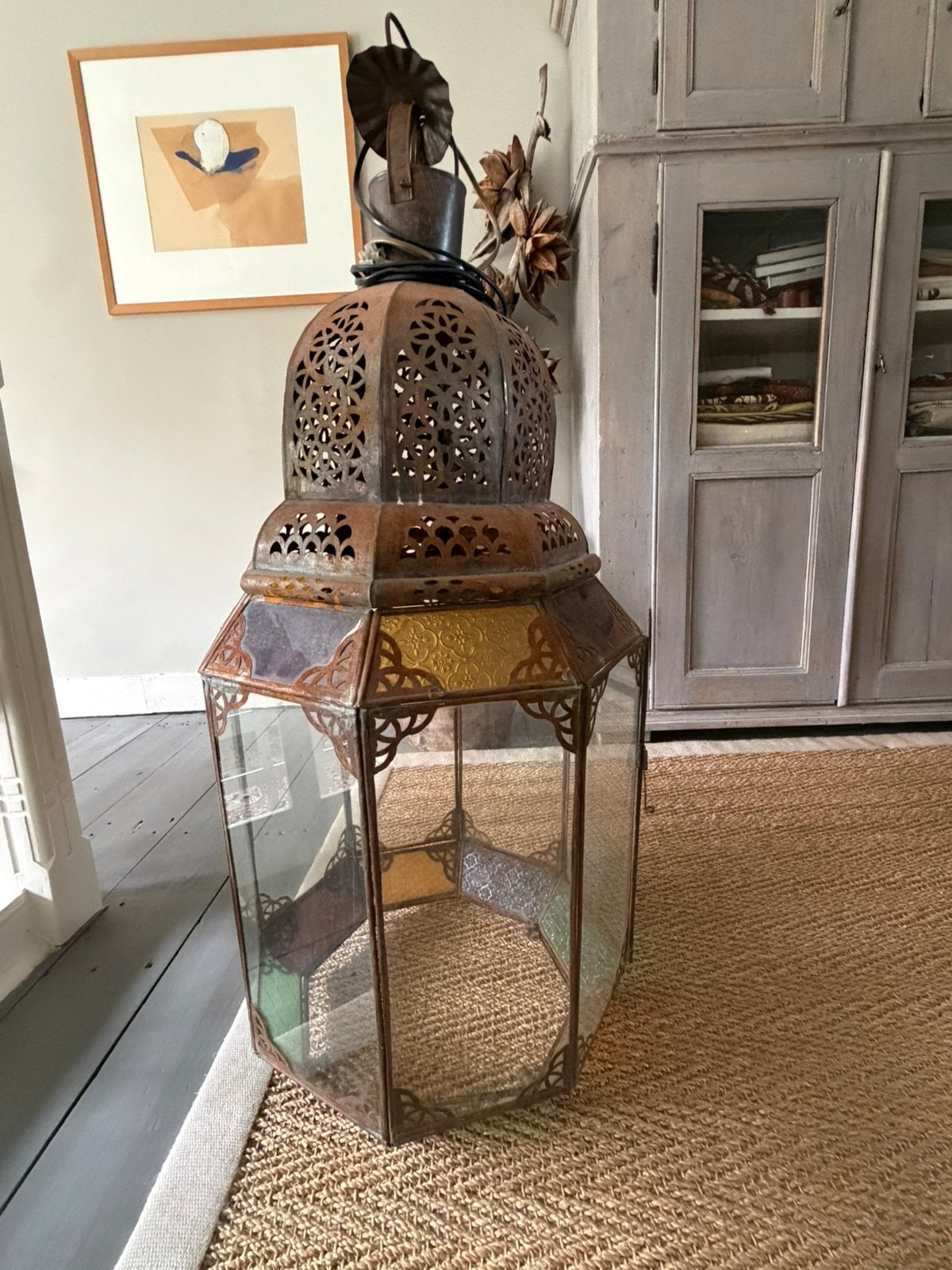 Marokkaanse hanglamp, Ophalen of Verzenden, Gebruikt