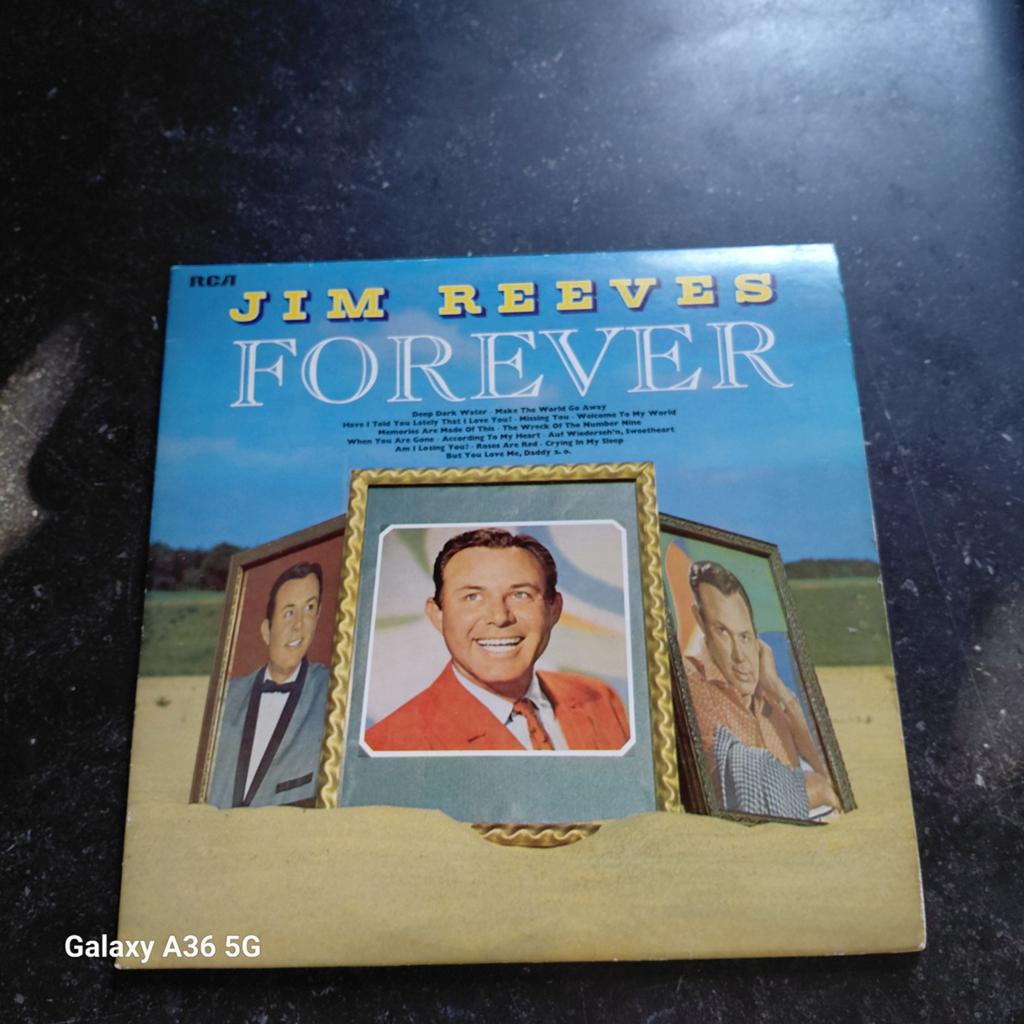 Jim Reeves - Forever (2LP Vinyl), Fotohoes, Ophalen of Verzenden, Gebruikt, 12 inch