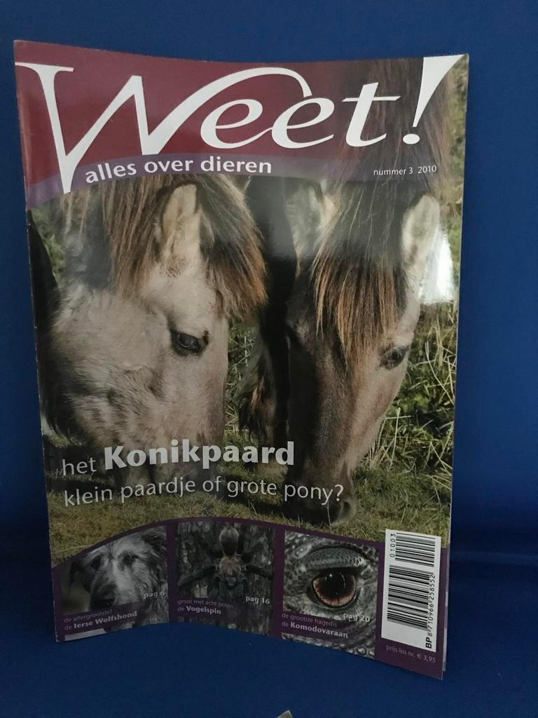Weet! Alles over Dieren - Nummer 3 2010 (Konikpaard), Ophalen, Gelezen, Paarden of Pony's