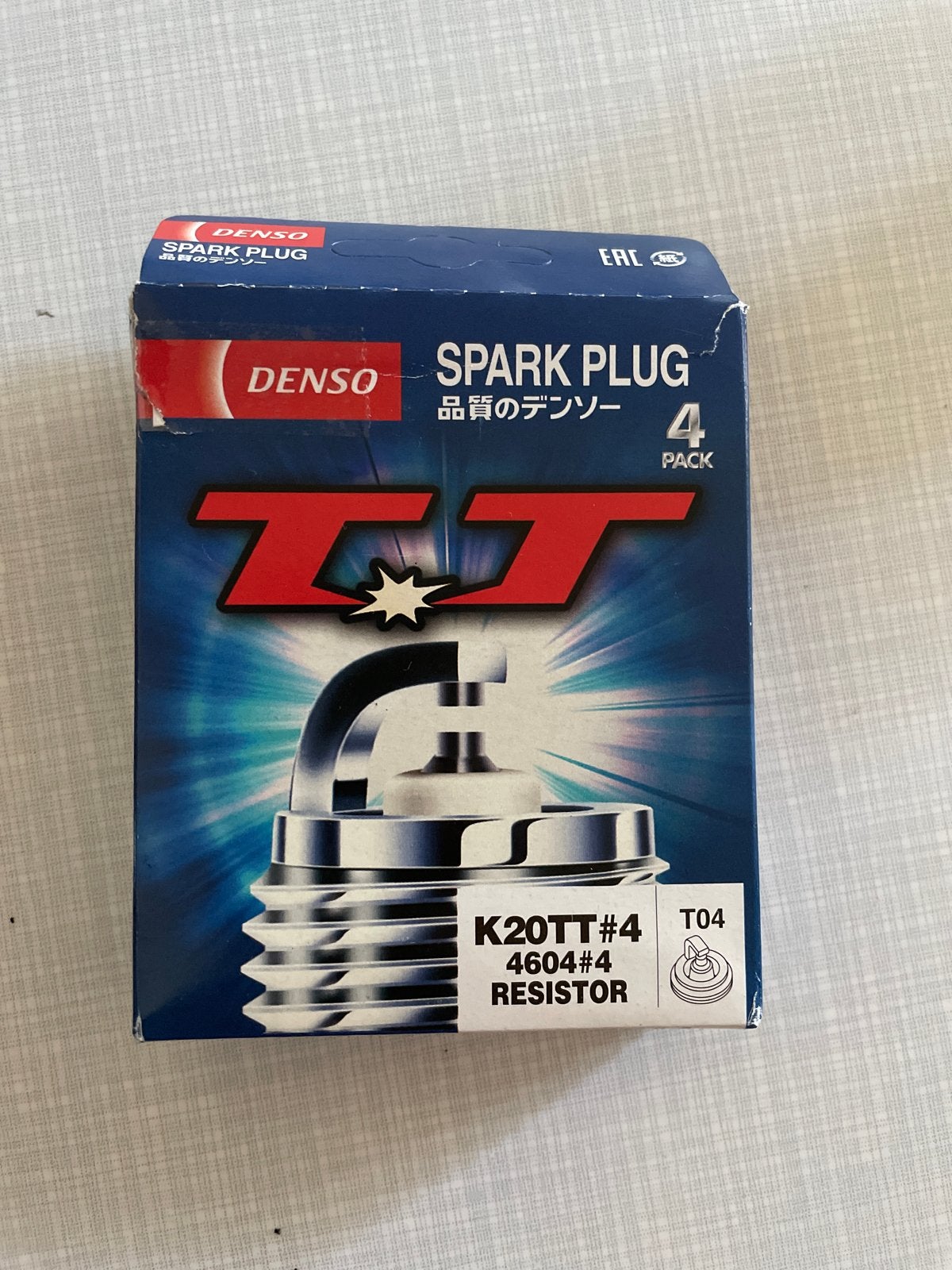 Denso Spark Plug K20TT#4 - 4-pack, Ophalen of Verzenden, Nieuw, Universele onderdelen