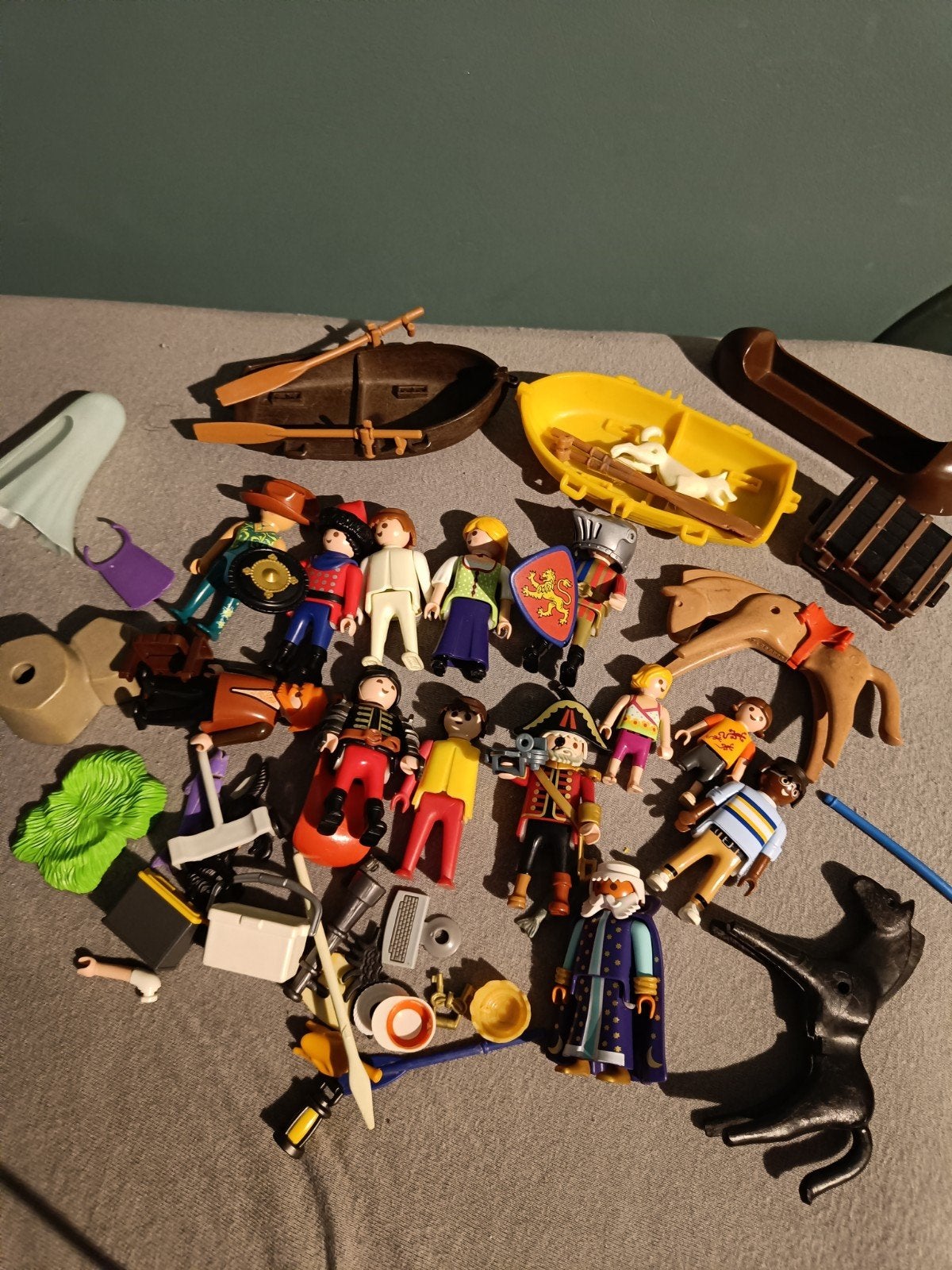 Collectie playmobil poppetjes, coaching/familie opstelling, Ophalen of Verzenden, Zo goed als nieuw, Los playmobil