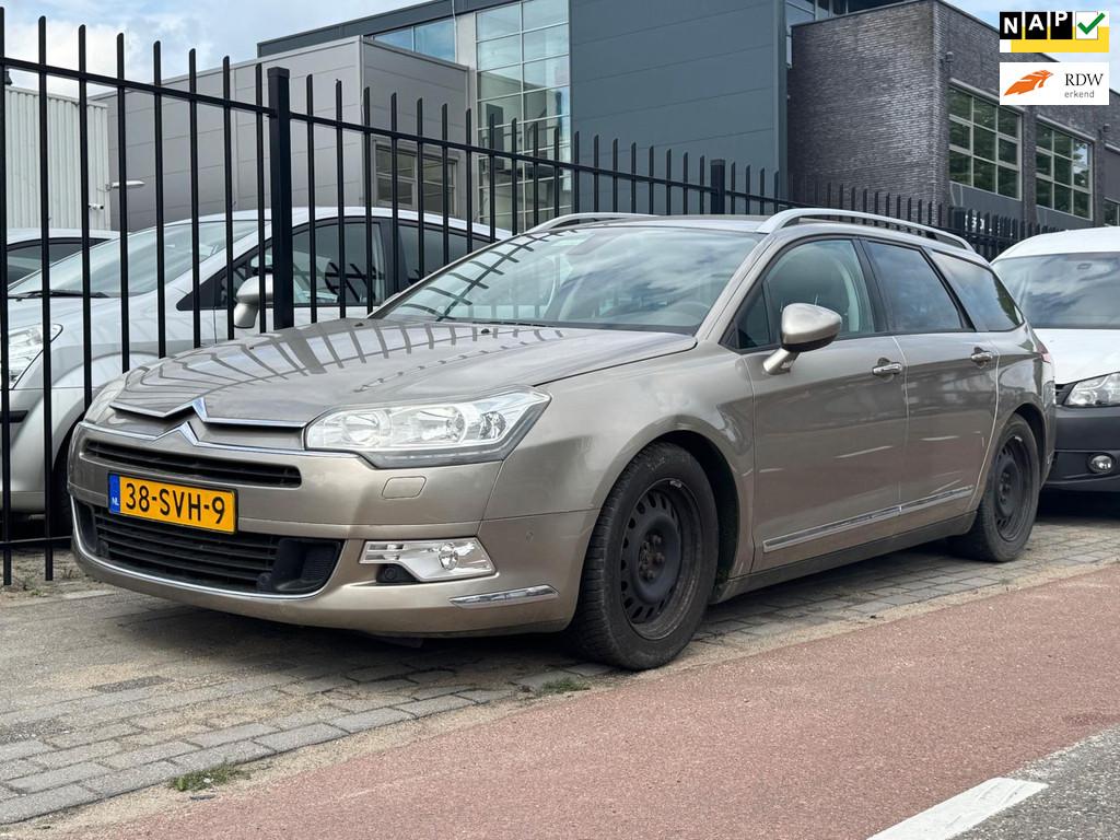 Citroen C5 Tourer 1.6 THP Business MOTOR NIET 100%, Auto's, Citroën, Euro 5, Gebruikt, Parkeersensor, Leder en Stof