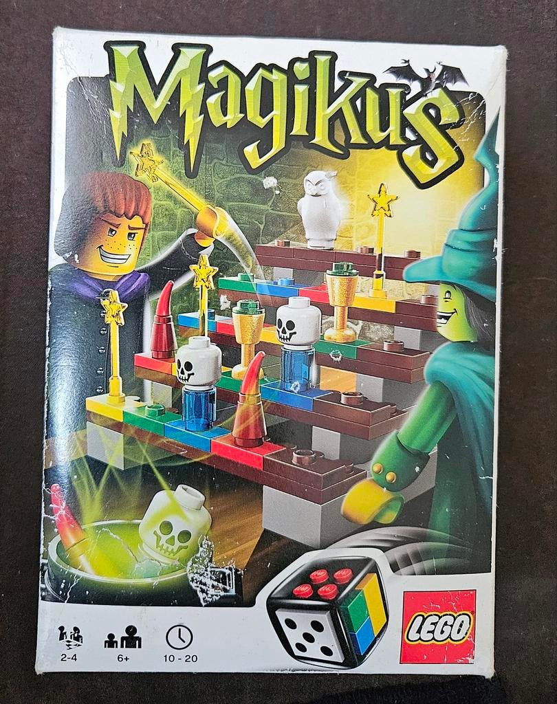 Lego Magikus Bordspel - Compleet met doos en instructies, Compleet, Gebruikt, Overige thema's, Lego