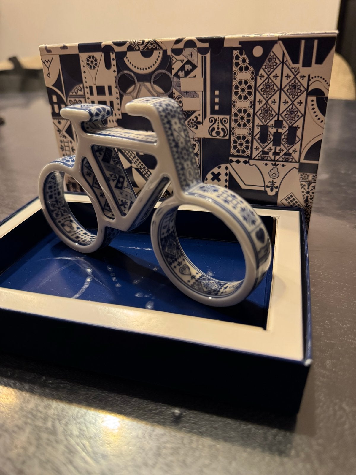 Nieuwe Delfts Blauwe Fiets, Blauw, Nieuw, Ophalen of Verzenden, Klassiek