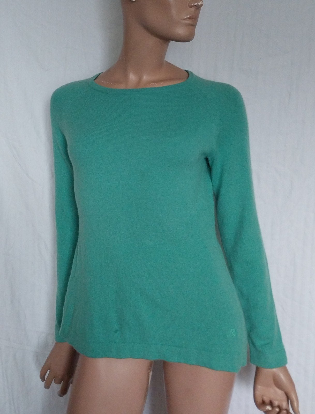 T WHITE CASHMERE Trui,  Maat 38, Ophalen of Verzenden, Zo goed als nieuw, Maat 38/40 (M), Groen