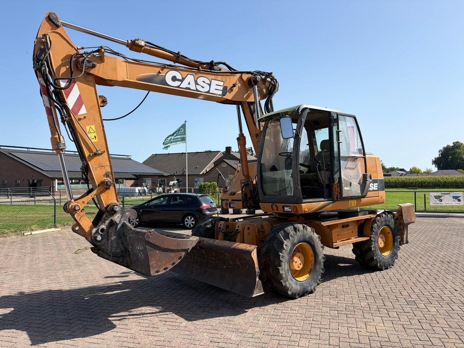 Case WX145 2009 CW 3 bakken, Zakelijke goederen, Ophalen of Verzenden, Wiellader of Shovel