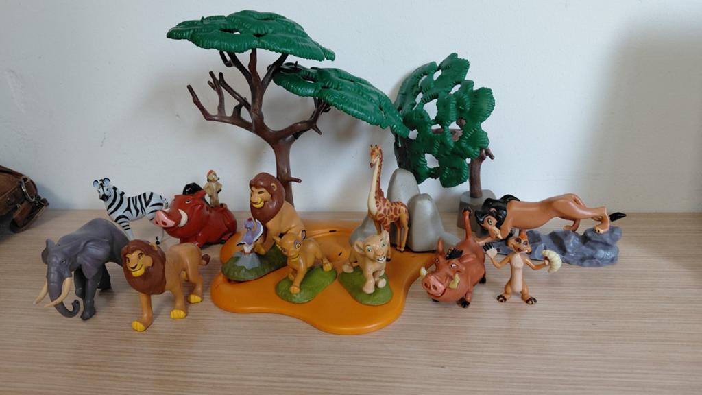 Lion king disney set, Ophalen of Verzenden, Zo goed als nieuw