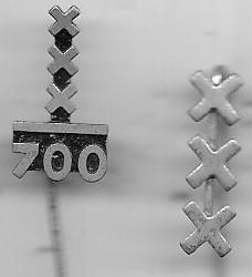 AMSTERDAM 700 JAAR 2 VERSCHILLENDE SPELDEN, Verzamelen, Speldjes, Pins en Buttons, Ophalen of Verzenden, Gebruikt, Stad of Land