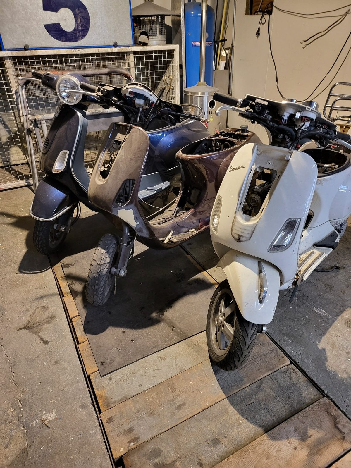 3x Vespa Lx S50, Ophalen, Gebruikt, Maximaal 45 km/u, Vespa S
