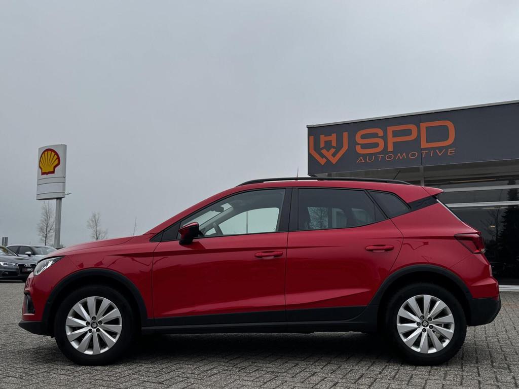 Seat Arona 1.0TSI StyleBusiness Intense|ACC|Carplay|DSG|Cam, Auto's, Stof, Gebruikt, Parkeersensor, 49 €/maand