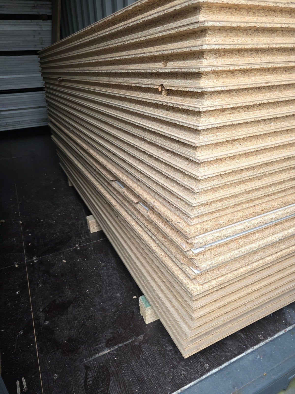 Vloerplaten Spaanplaat Mezzanine 38mm 600x2400mm, Ophalen, Nieuw, Overige materialen, 20 tot 50 mm