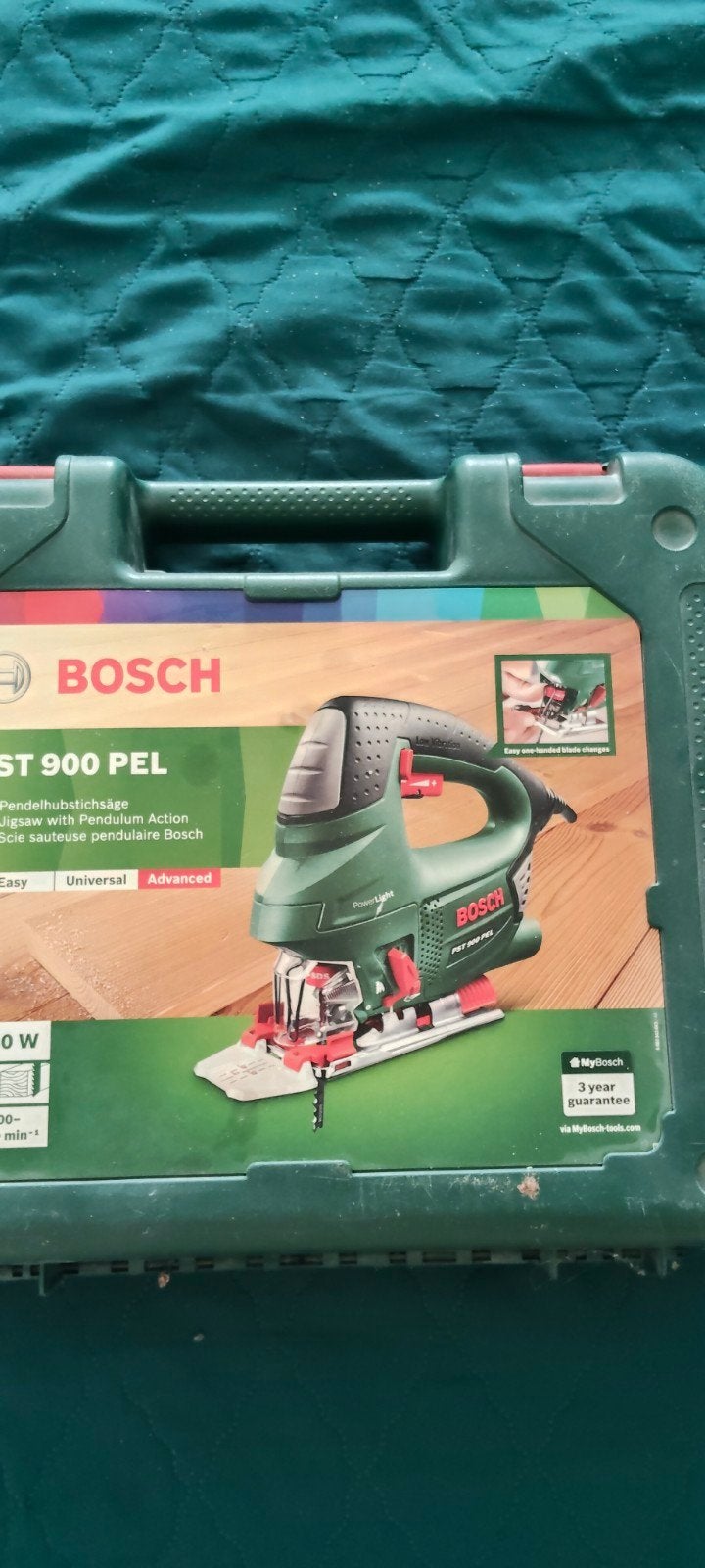Bosch PST 900 PEL (620W) pendeldecoupeerzaag.
€79
Bol
Bosch, Ophalen of Verzenden, Gebruikt, 600 tot 1200 watt, Bandschuurmachine