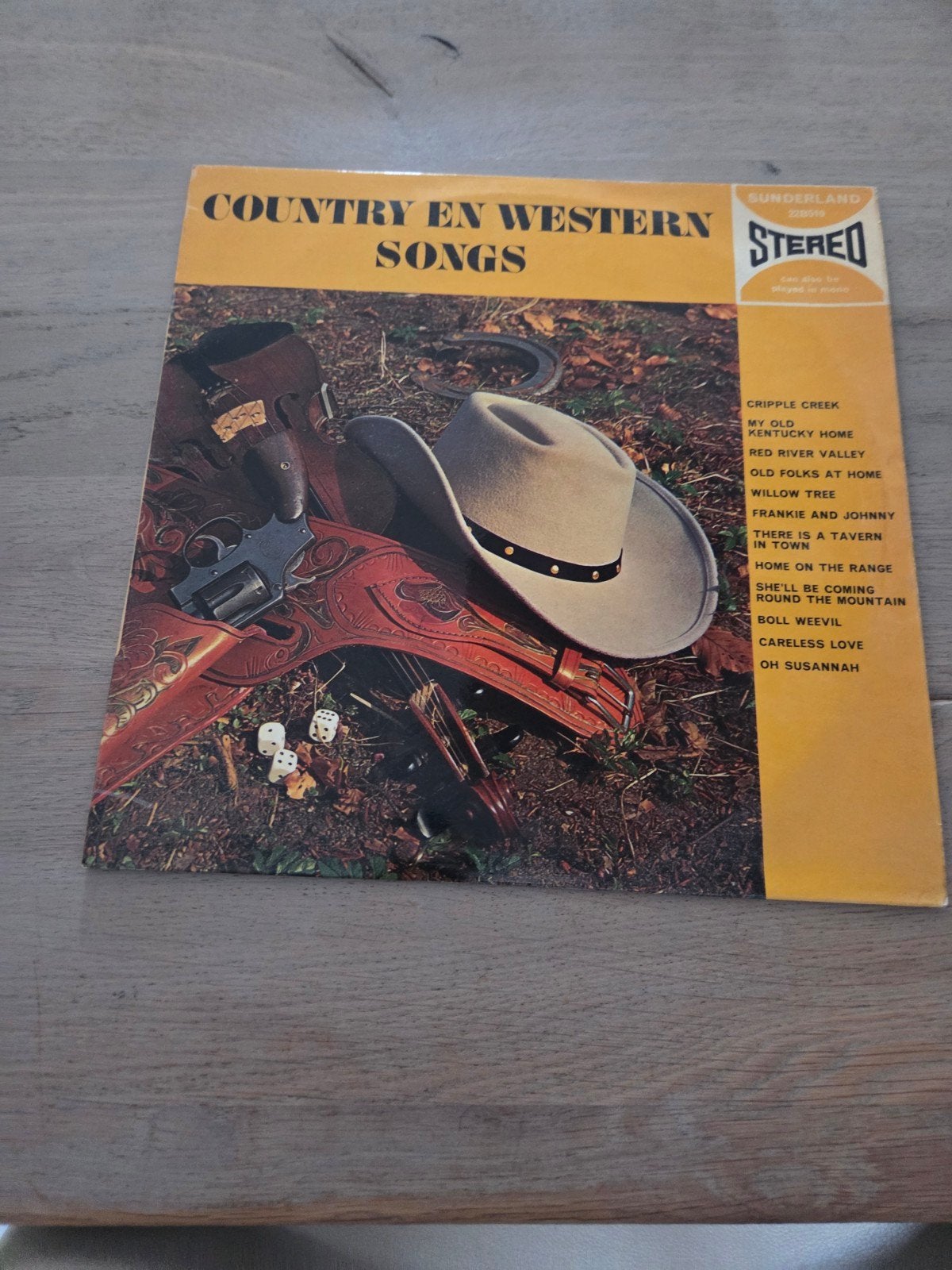 Country en Western Songs LP Sunderland Stereo, Ophalen of Verzenden, Gebruikt, Album, Country