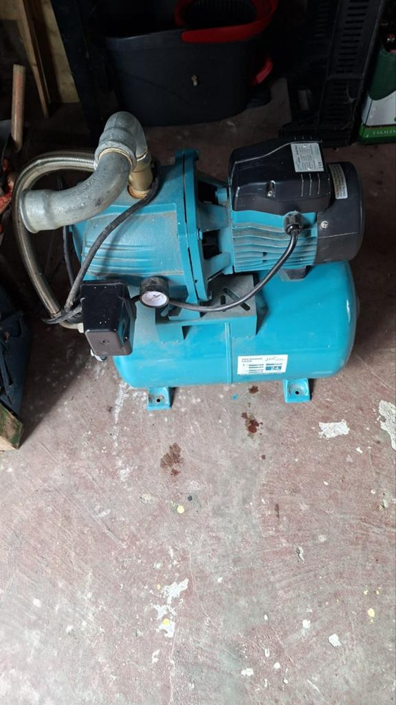 LEO AJm75A3 Hydrofoorpomp - 0.75 kW, 220-240V, Tuin en Terras, Waterpompen, Ophalen, Gebruikt, Elektrisch, Hydrofoorpomp