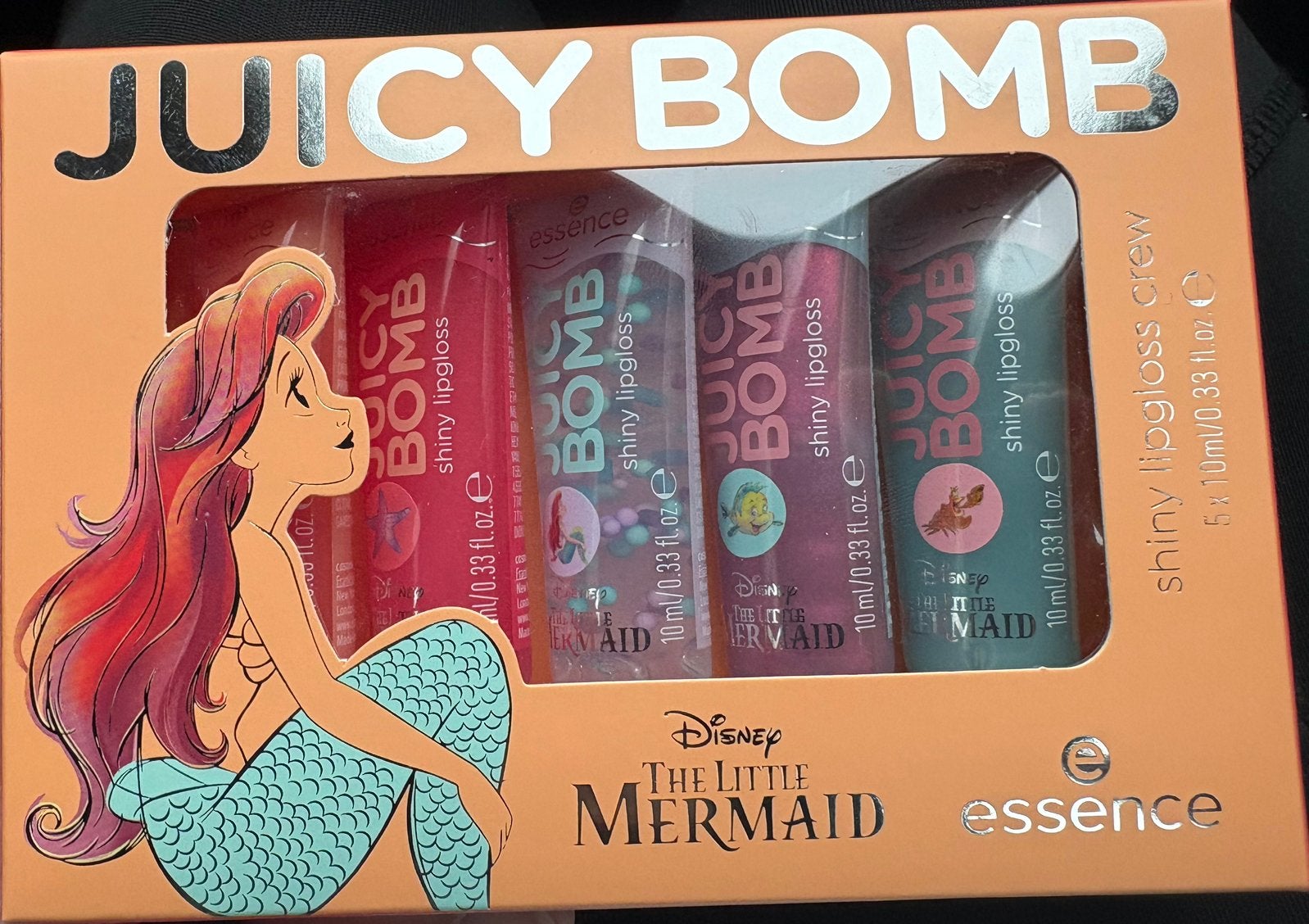 Essence juicy bombs Disney Mermaid (nieuw), Ophalen of Verzenden, Zo goed als nieuw, Lippen
