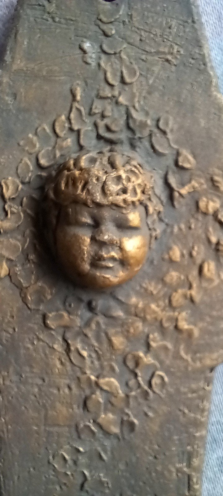 Geert Kunen Keramiek Gedachtenis Kruisje - 12 cm, Antiek en Kunst, Ophalen, Europa, Gemerkt