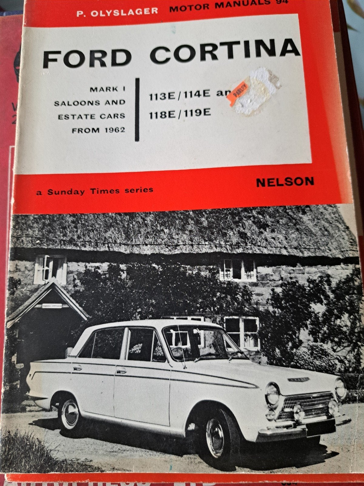 Ford Cortina ,manual., Ophalen of Verzenden