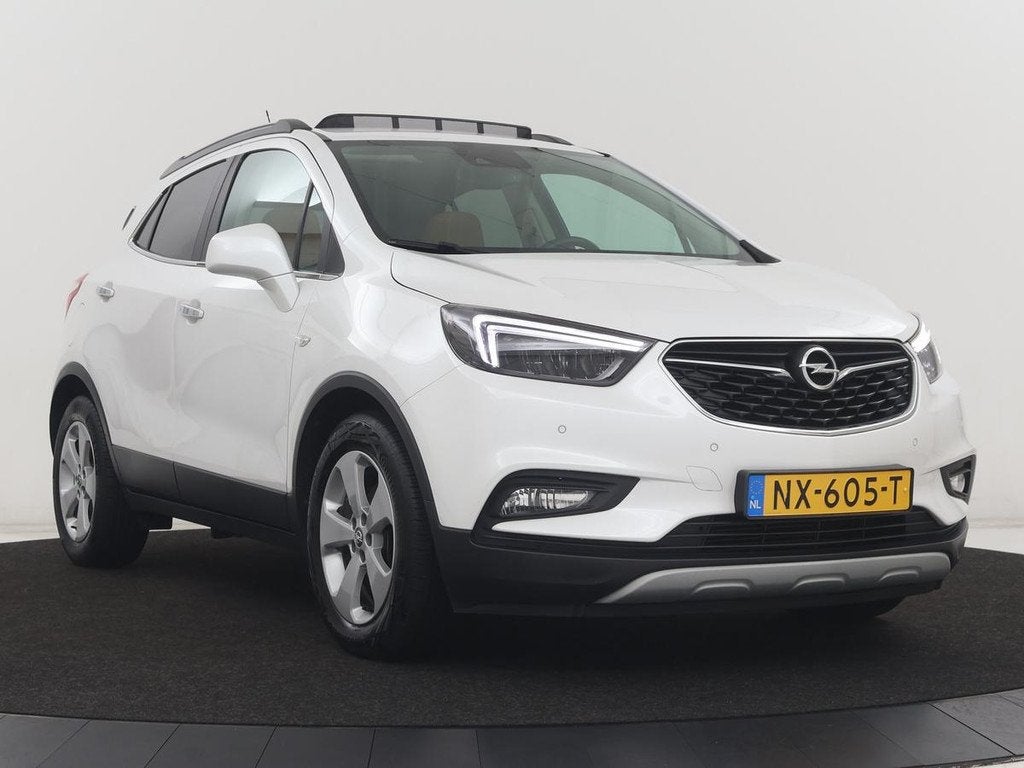 Opel Mokka X 1.4 Turbo Innovation | Panoramadak | NAP 52.000, Auto's, Opel, Gebruikt, Euro 6, Wit, 1364 cc