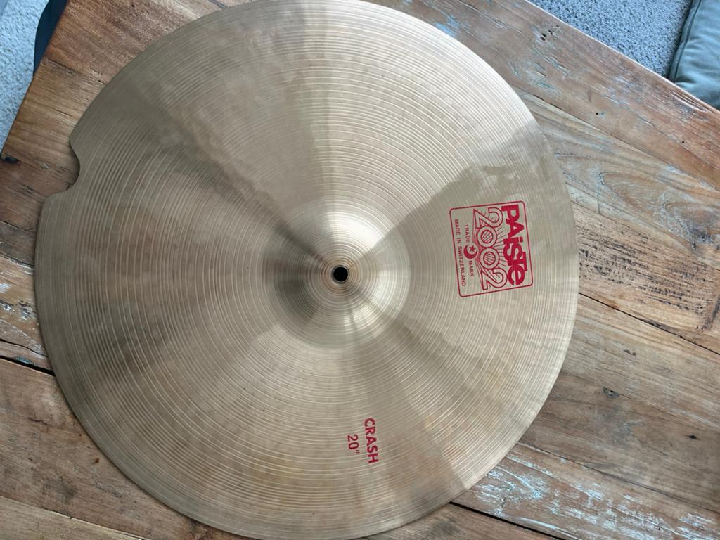 Crash Cymbals hoekje uit Prima klank, Ophalen of Verzenden, Gebruikt, Overige merken