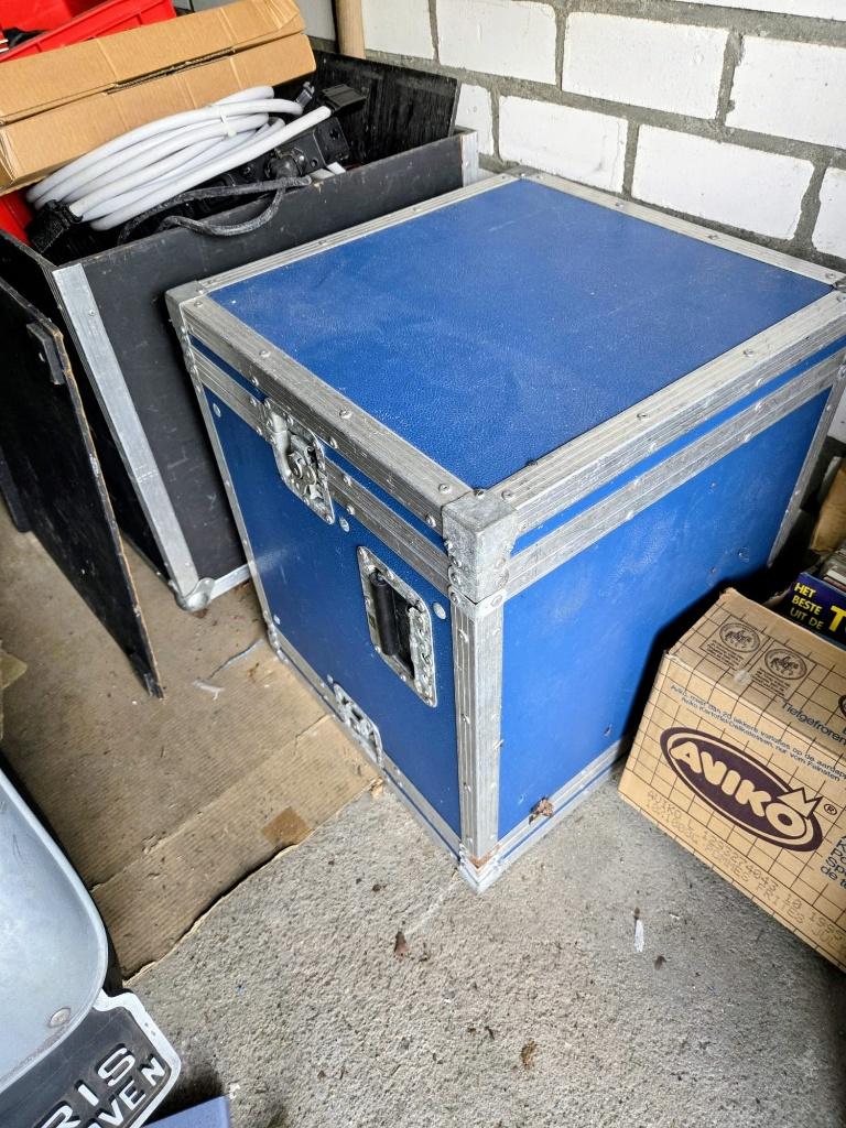 Flightcase Blauw zonder wielen, Muziek en Instrumenten, Behuizingen en Koffers, Ophalen, Gebruikt, Overige instrumenten, Flightcase