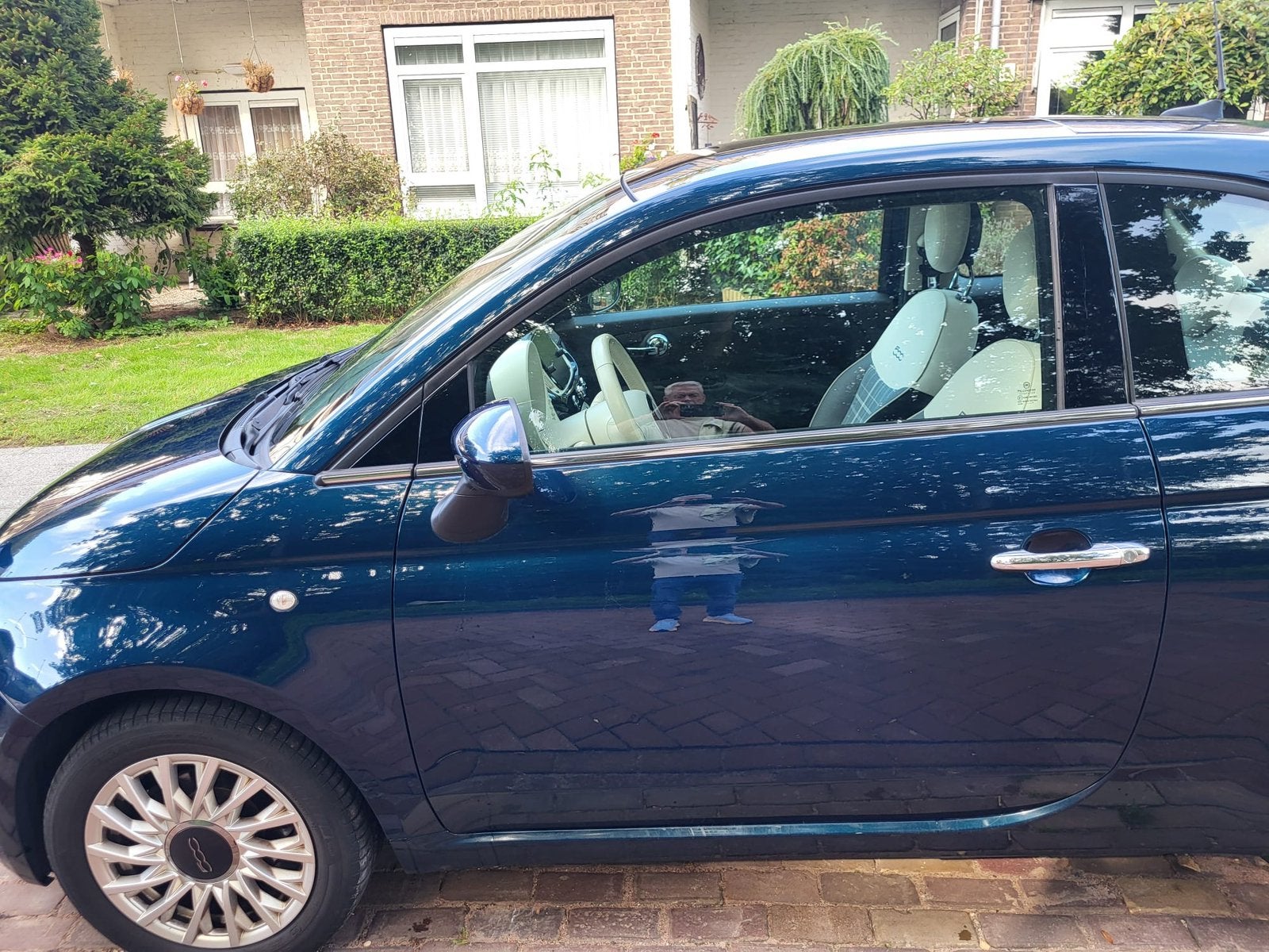 Fiat 500 1.2 69pk 2019 Blauw, Voorwielaandrijving, 1242 cc, 4 cilinders, Handgeschakeld