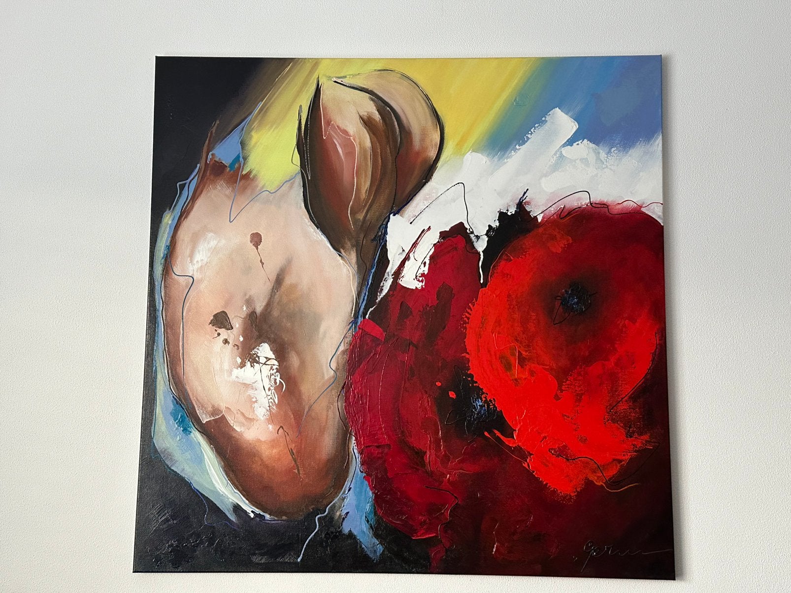 Schilderij van Peter van Gerwen, Ophalen
