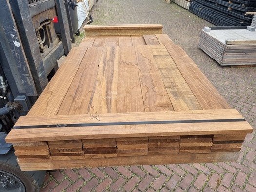 Hardhouten planken geschaafd 2.2x14.5 cm - nr: HP7, Ophalen, Planken, Nieuw, Hardhout