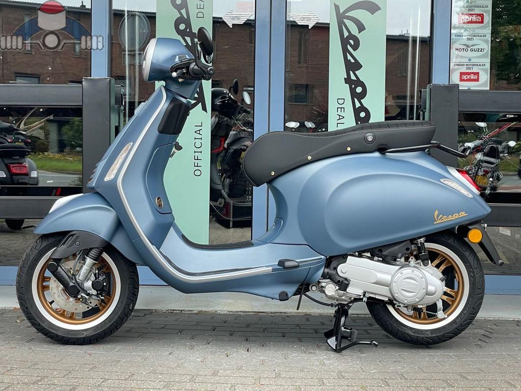 Vespa Primavera Blu Officina 8 2026, Ophalen, Overige modellen, Maximaal 45 km/u, Onbekend