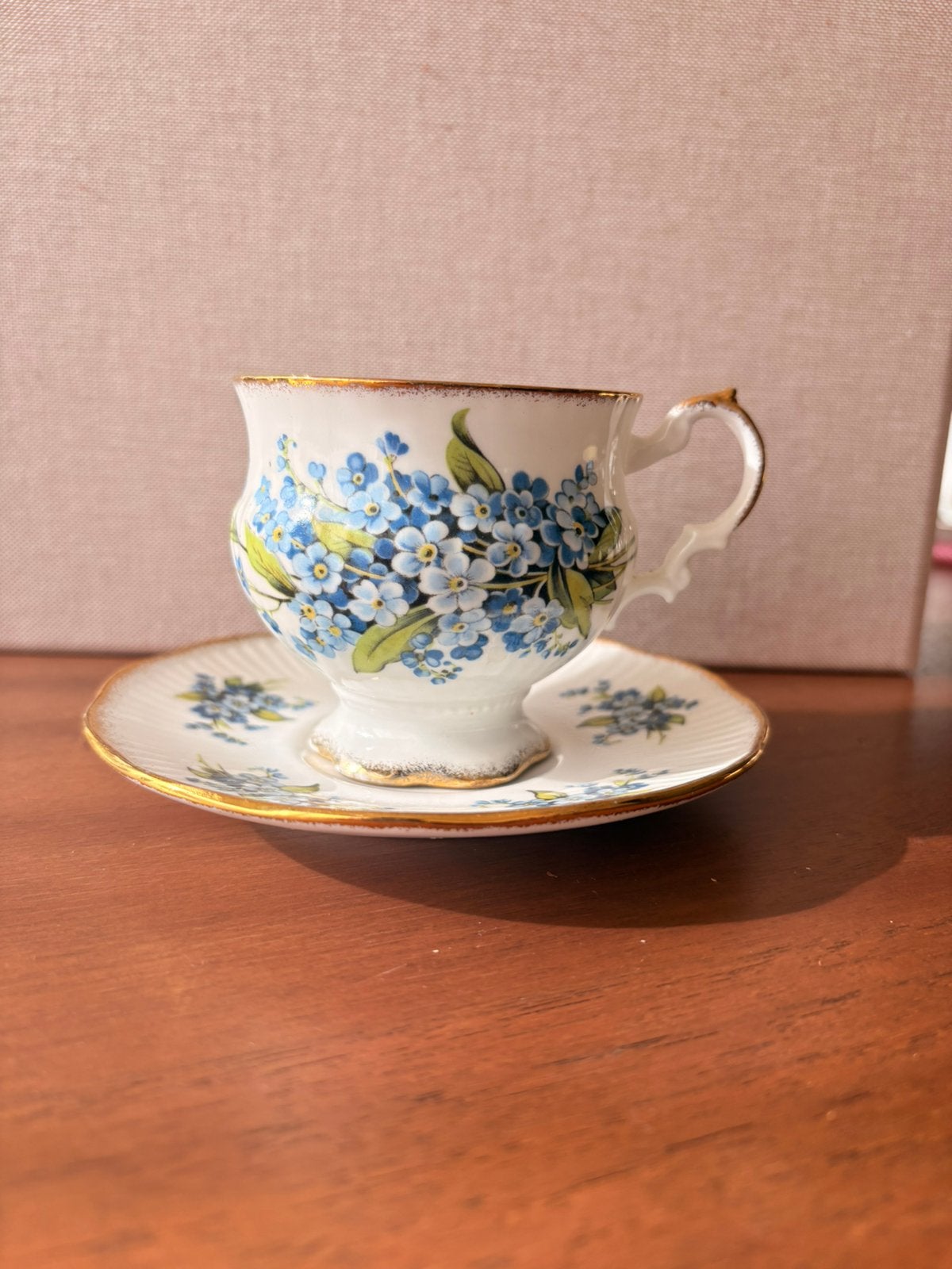 Elizabethan dames- & herenkopje – Fine Bone China England, Ophalen of Verzenden