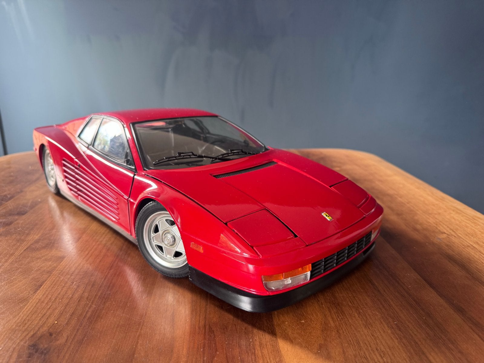 Pocher Ferrari Testarossa 1:8, Hobby en Vrije tijd, Modelauto's | 1:5 tot 1:12, Ophalen, Gebruikt, Auto