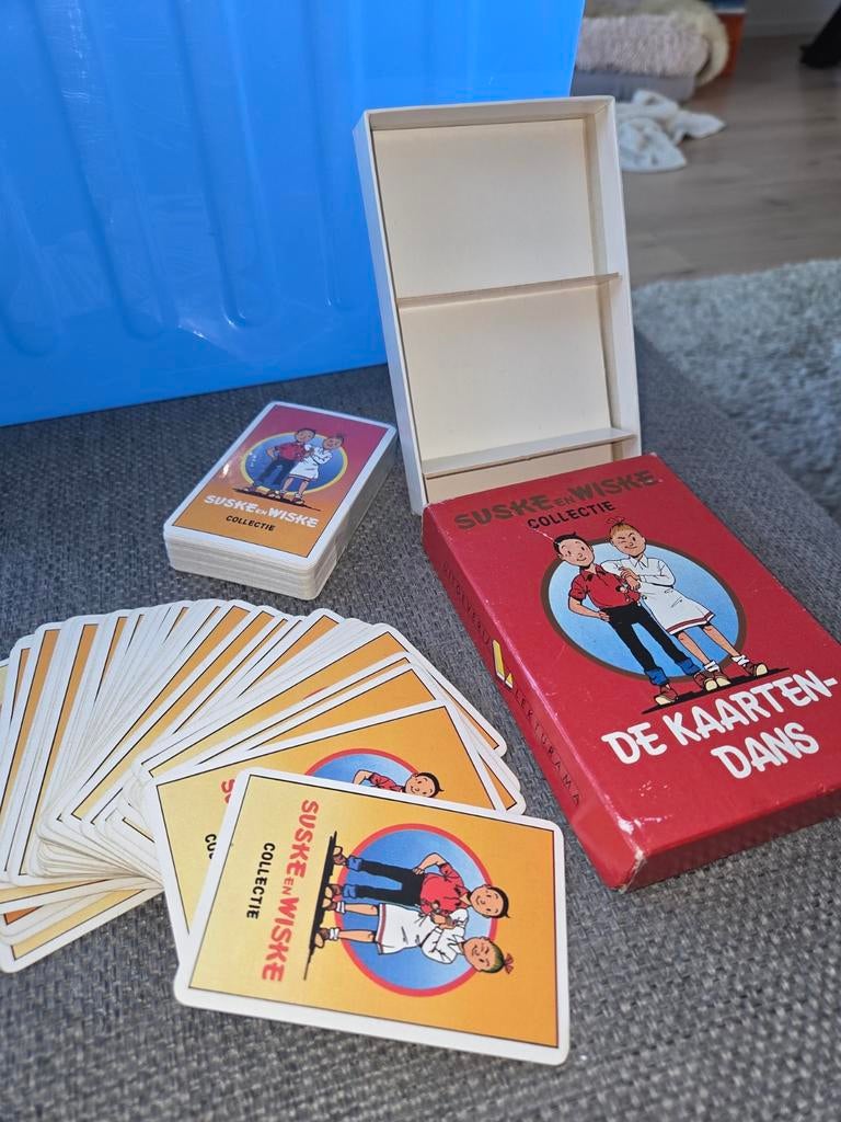 Suske en Wiske De Kaartendans - Lekturama, Hobby en Vrije tijd, Drie of vier spelers, Ophalen of Verzenden, Gebruikt, Lekturama