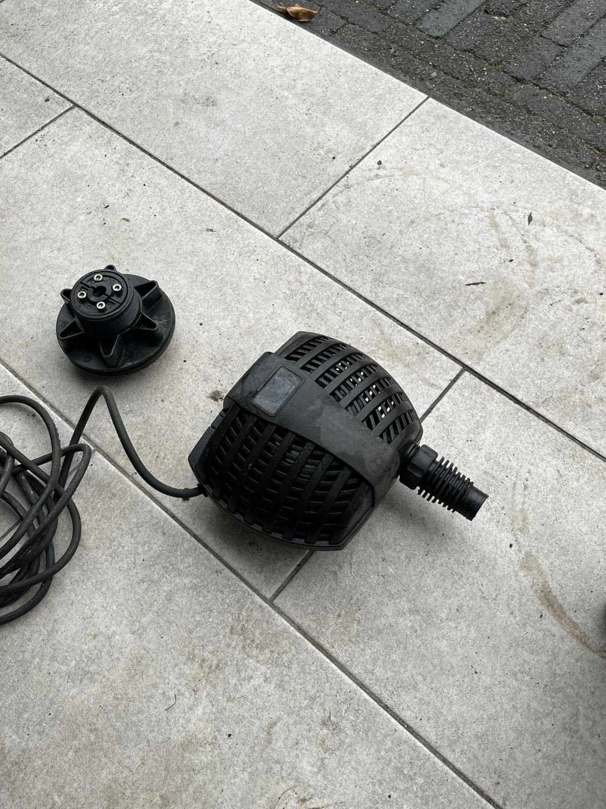 Te koop  waterval met pomp en filters oase, Ophalen, Gebruikt, Vijverfilter