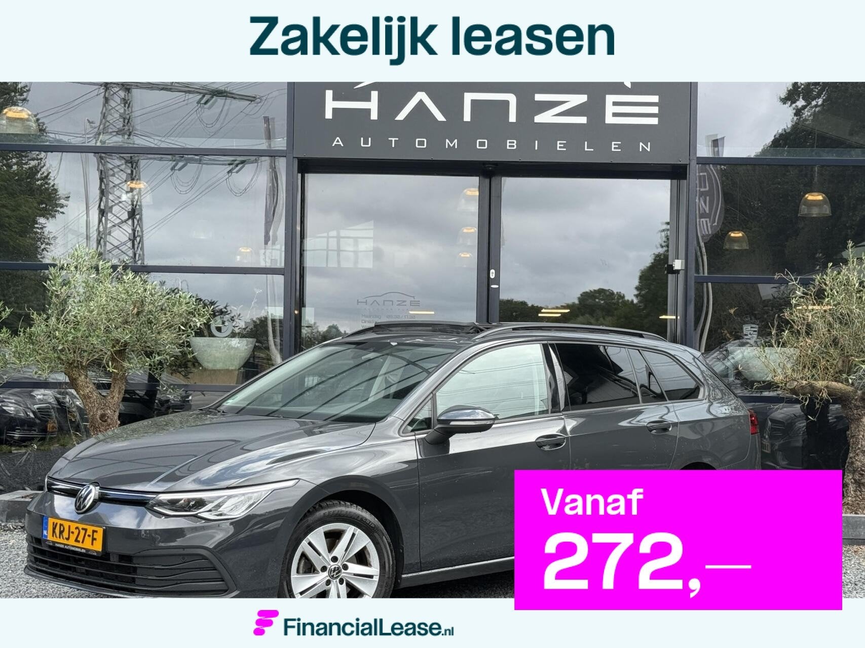 Volkswagen Golf Variant 1.0 eTSI Life Business|Pano|Lane|Sfe, Dealer onderhouden, Gebruikt, Automatische klimaatregeling, 19 km/l