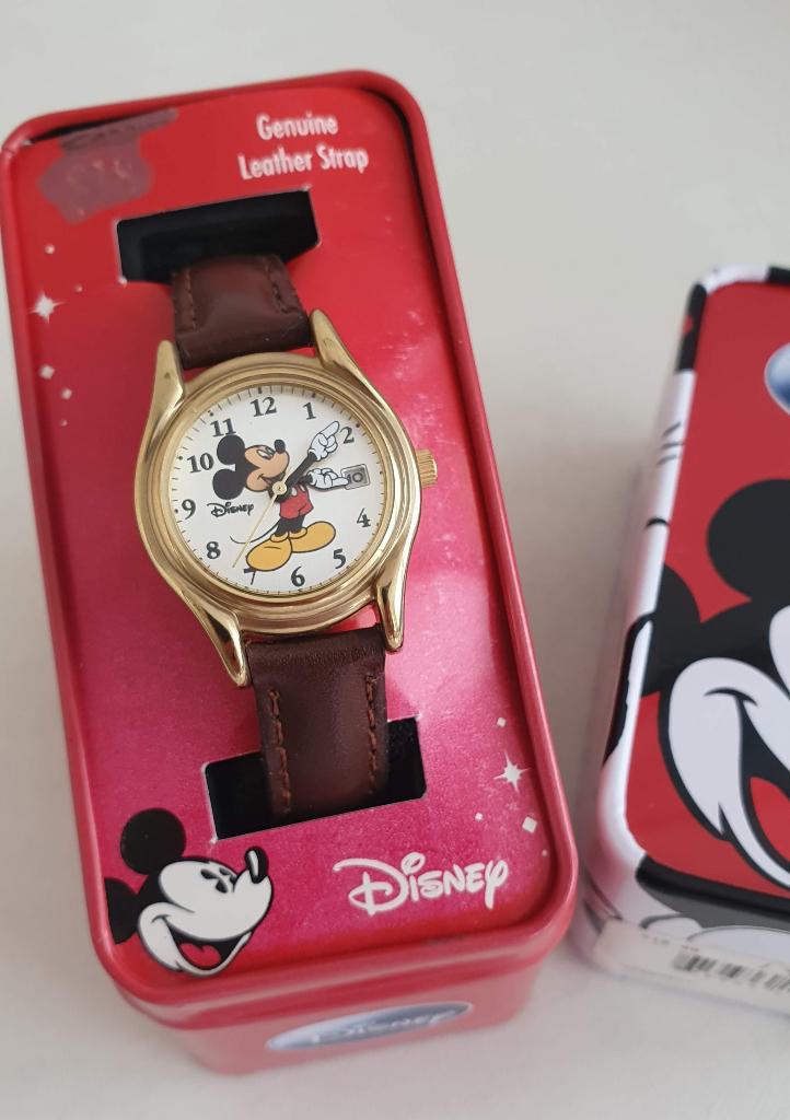 Mickey Mouse kinderhorloge, Verzamelen, Ophalen of Verzenden, Mickey Mouse, Zo goed als nieuw, Overige typen