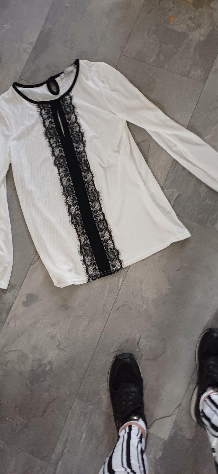 Tka mooie blouse/shirt maat s/m van oksel 56 cm, Kleding | Dames, Blouses en Tunieken, Ophalen of Verzenden, Zo goed als nieuw