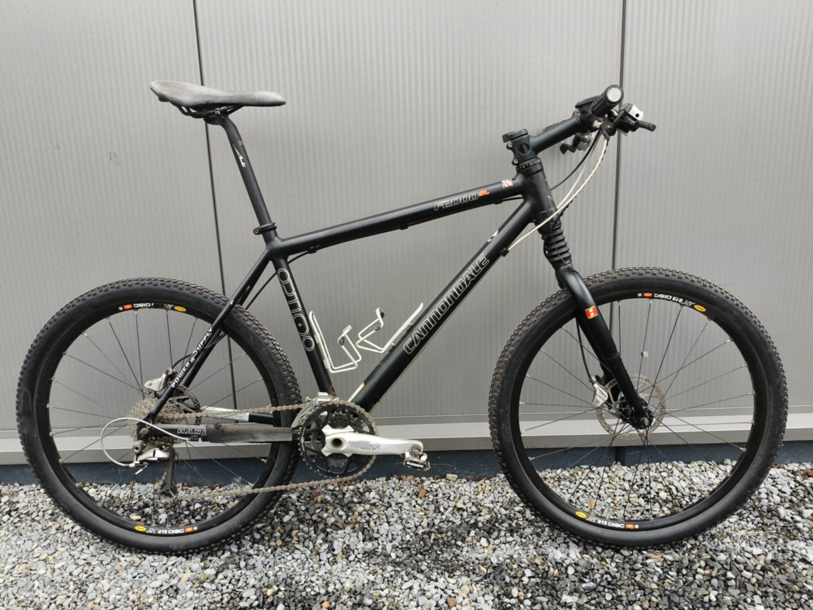 Cannondale F2000SL Disc – Iconische Old-School MTB, Gebruikt, Hardtail, Heren, 49 tot 53 cm