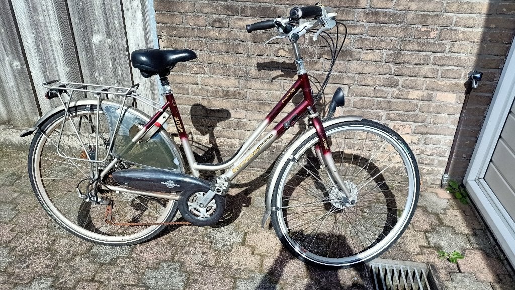 Koga Miyata GranTourLady Damesfiets framesize 50, Fietsen en Brommers, Gebruikt, Versnellingen, 50 tot 53 cm, Ophalen