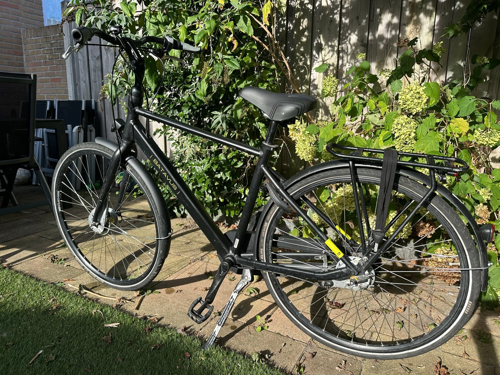 Batavus Fonk jongensfiets 48cm, 3 versnellingen, Gebruikt, Velgrem, Versnellingen, Ophalen